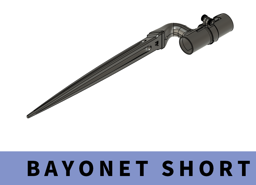 Martini-Short Bayonet (for classic and carbine only)
