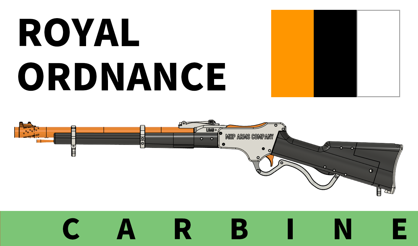 The Brontusk Martini--lever action shell ejecting nerf rifle