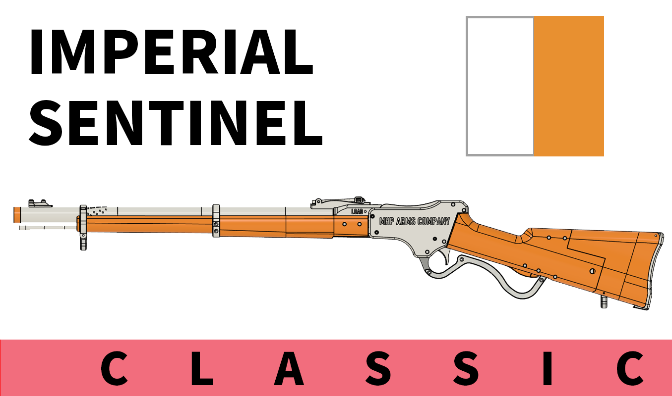 The Brontusk Martini--lever action shell ejecting nerf rifle