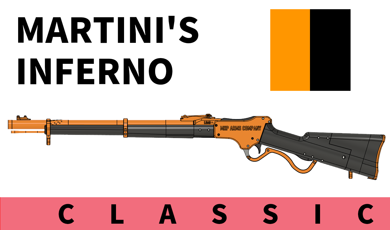 The Brontusk Martini--lever action shell ejecting nerf rifle