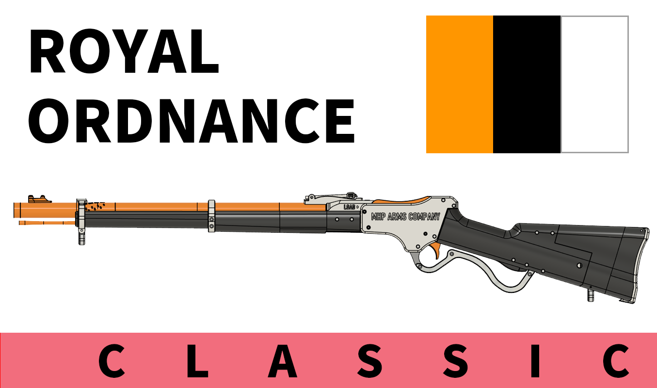 The Brontusk Martini--lever action shell ejecting nerf rifle