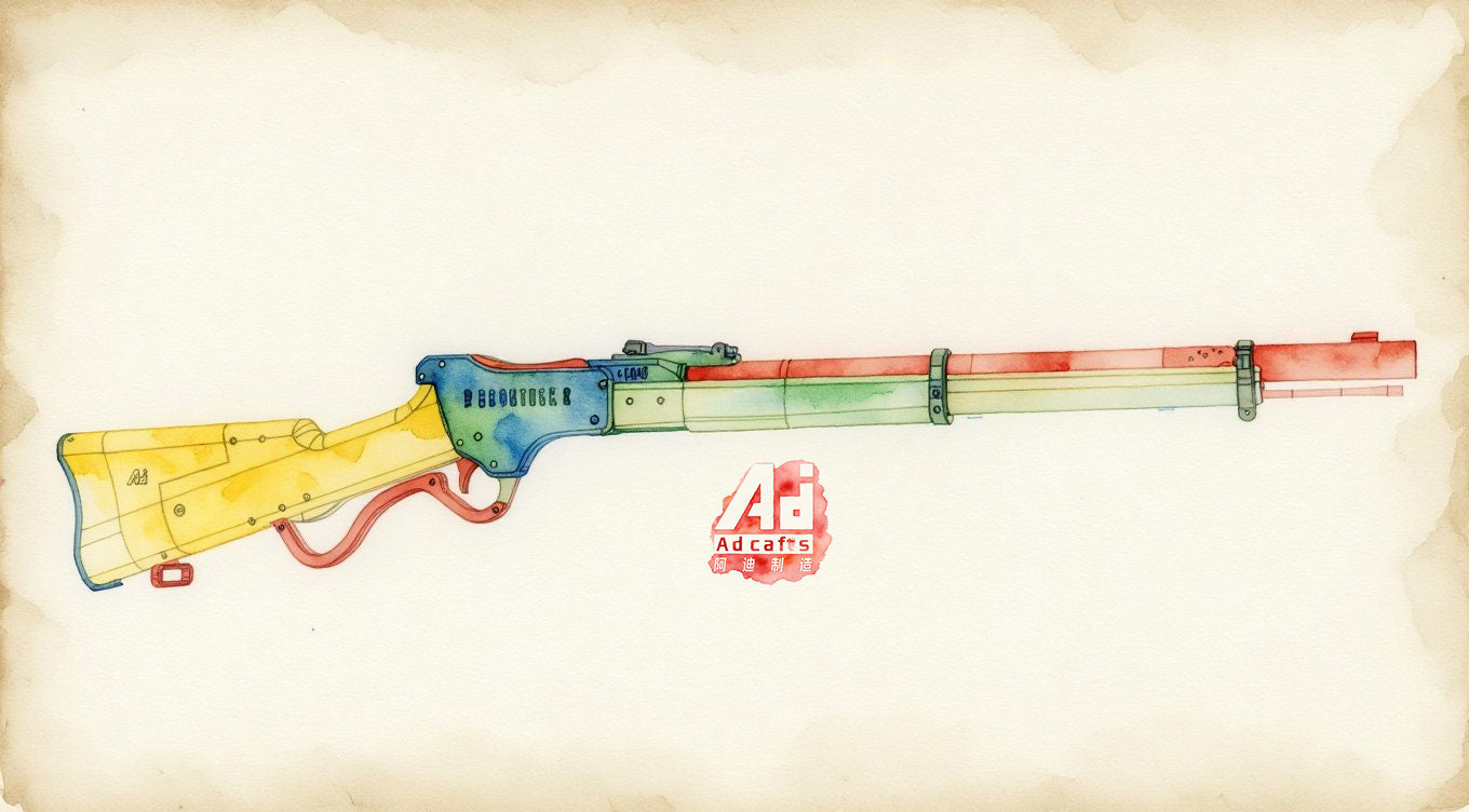 The Brontusk Martini--lever action shell ejecting nerf rifle